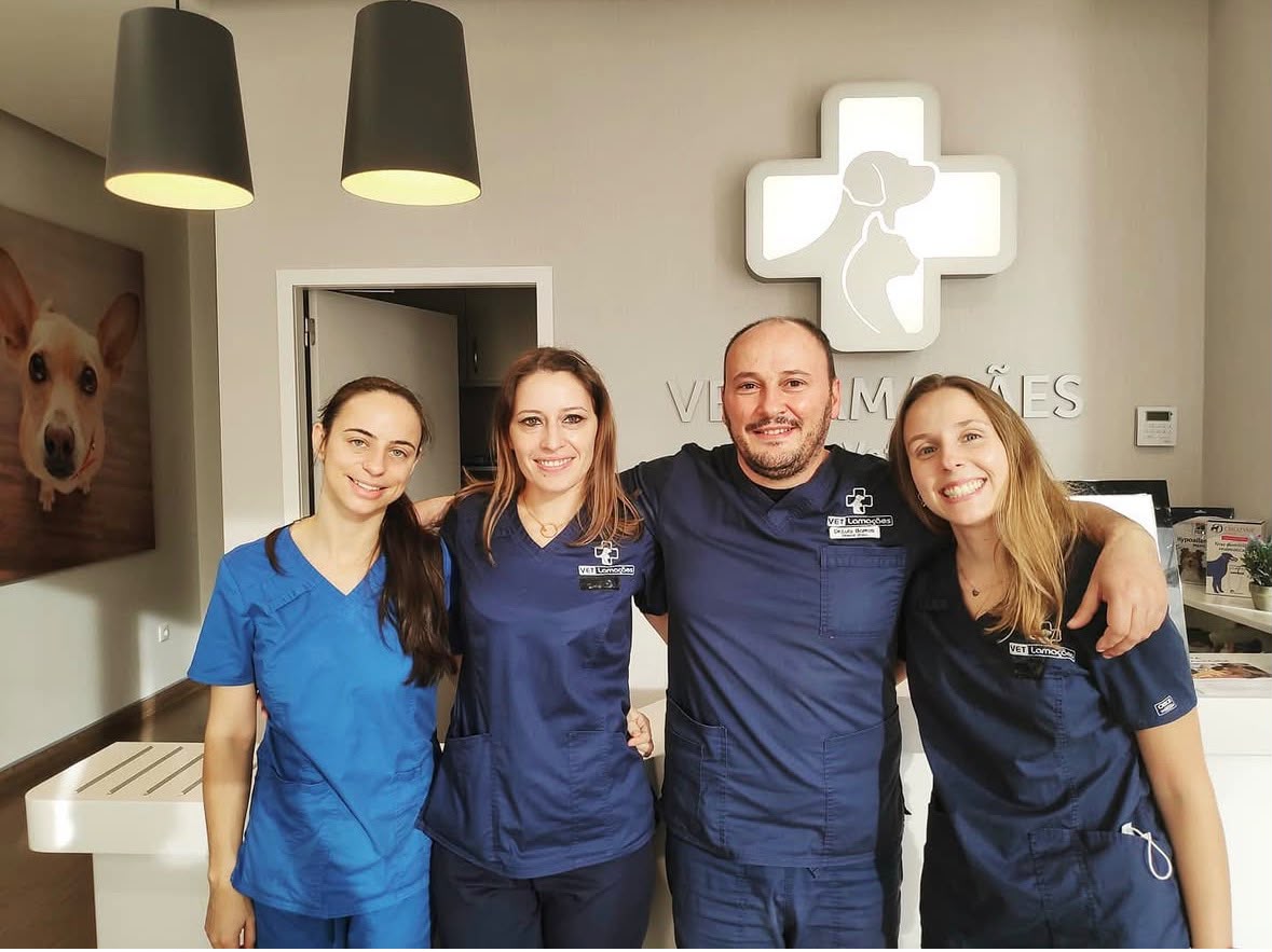 Equipa da Clínica Veterinária Vetlmacaes